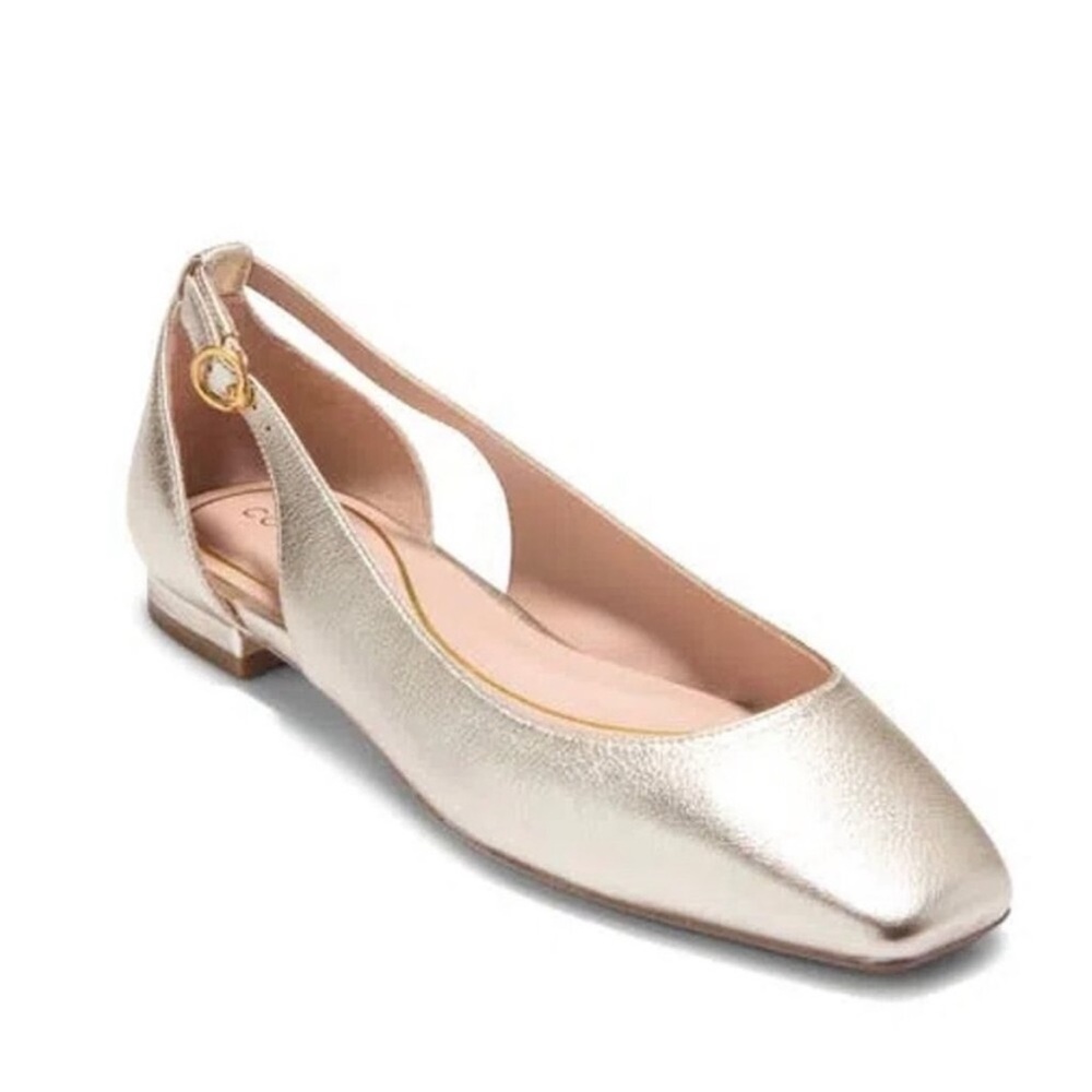 Cole Haan Metallic Gold Women's ballerina Flats